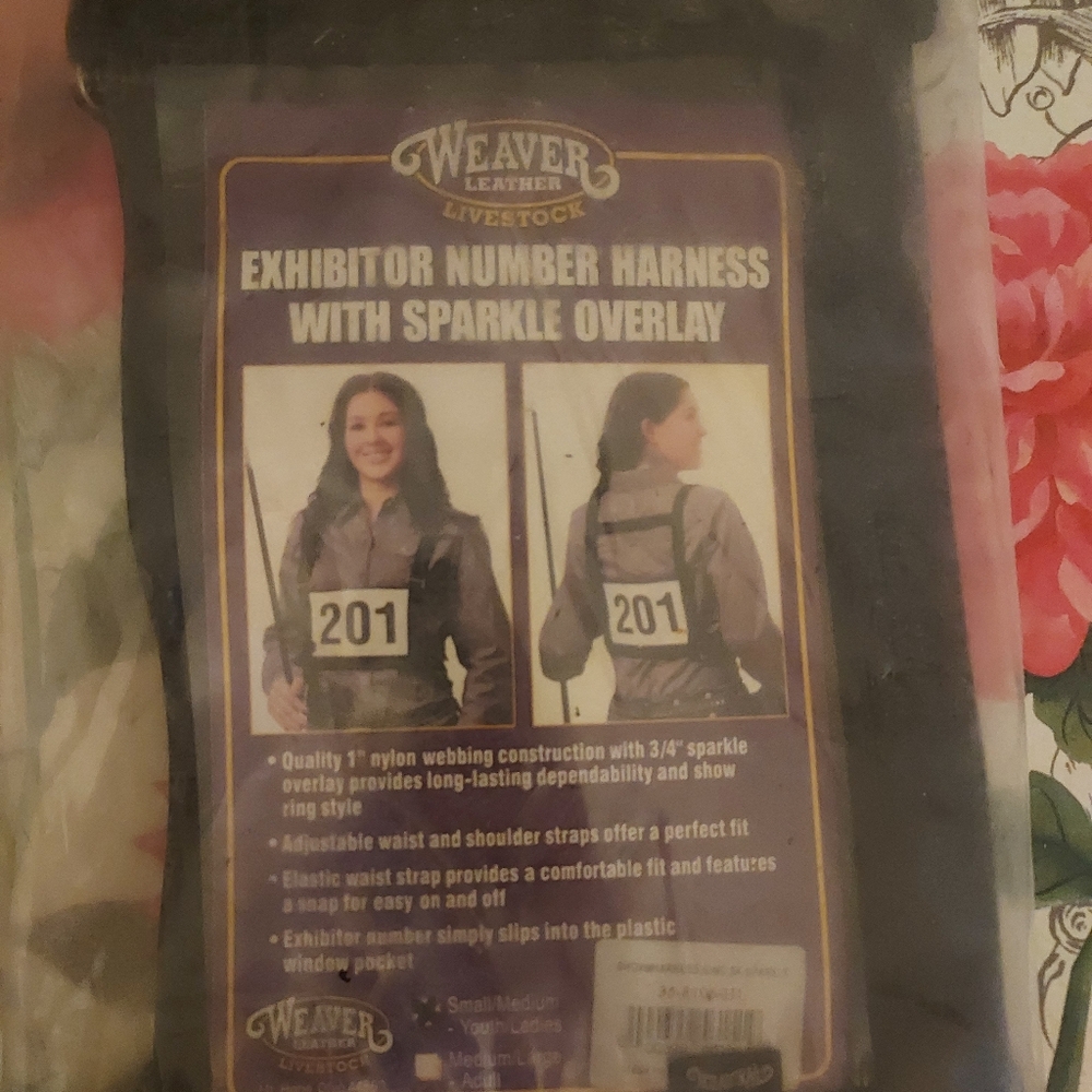 Exhibitor Number Harness - Picture 5 of 5